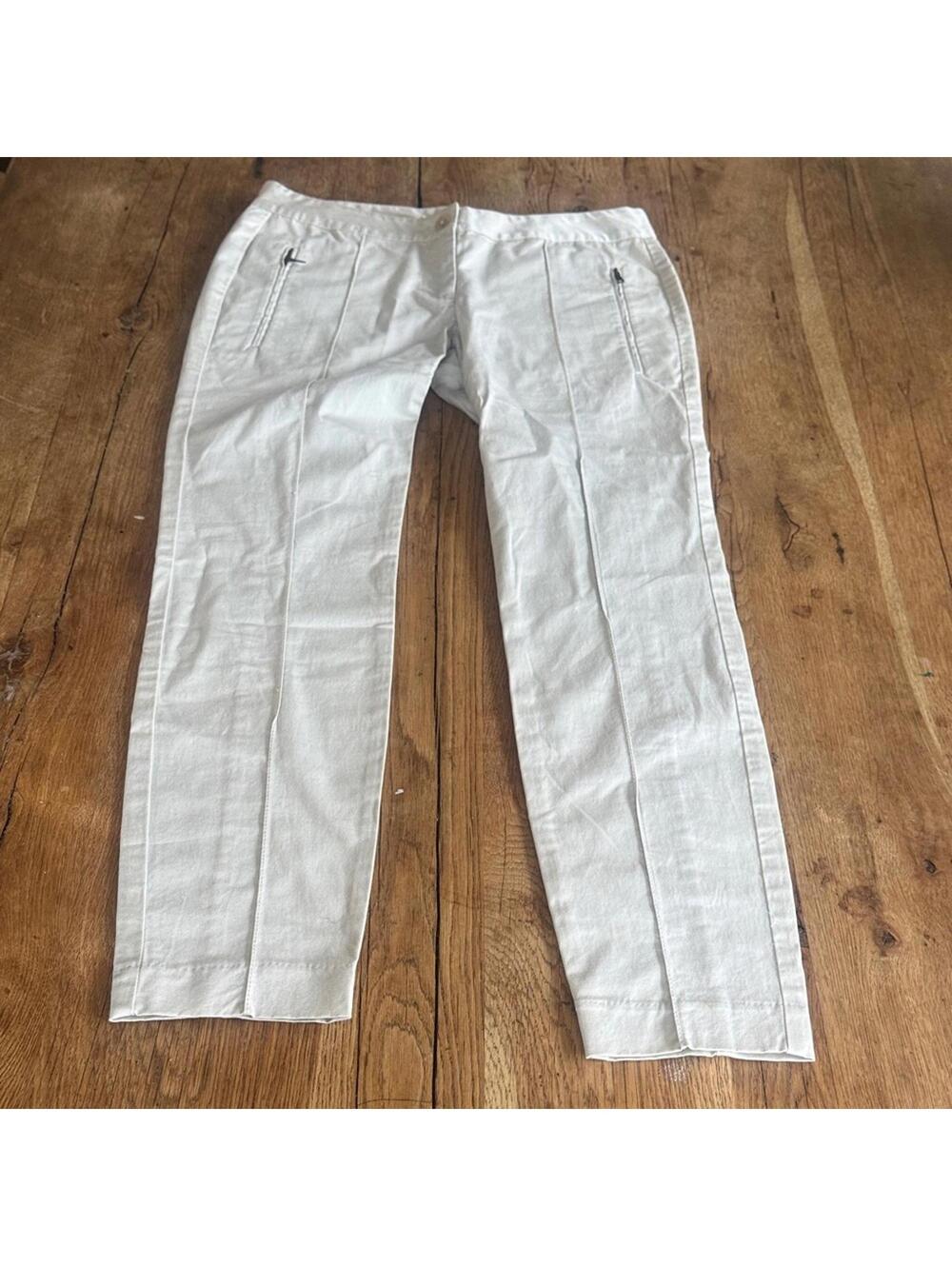 Ann Taylor Loft cream pants size 2 New with tags
